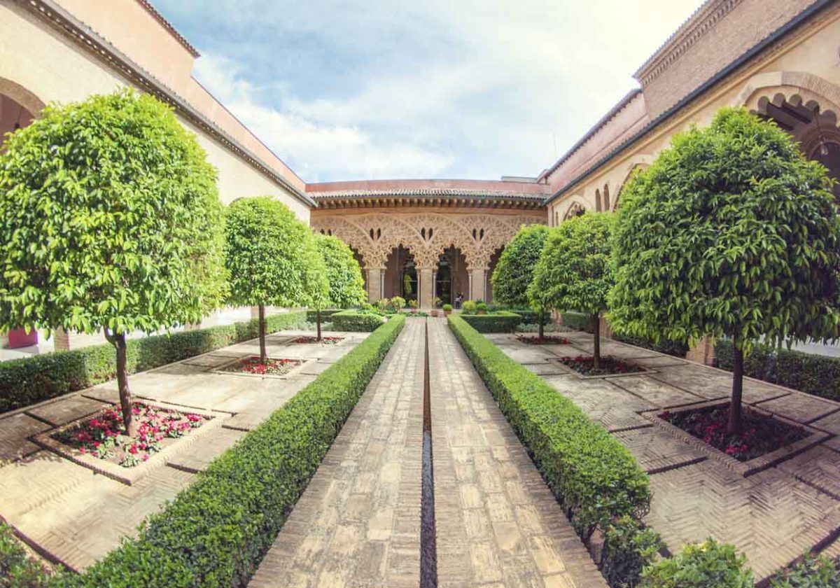 Visita guiada Zaragoza jardín