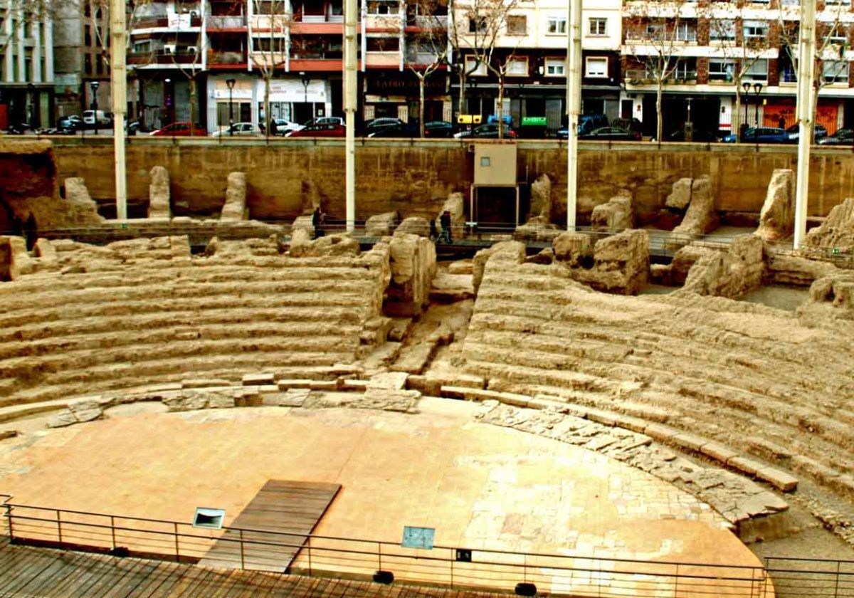 Zaragoza teatro romano